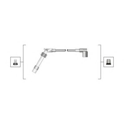 MAGNETI MARELLI 941319170035 -  Комплект проводов зажигания